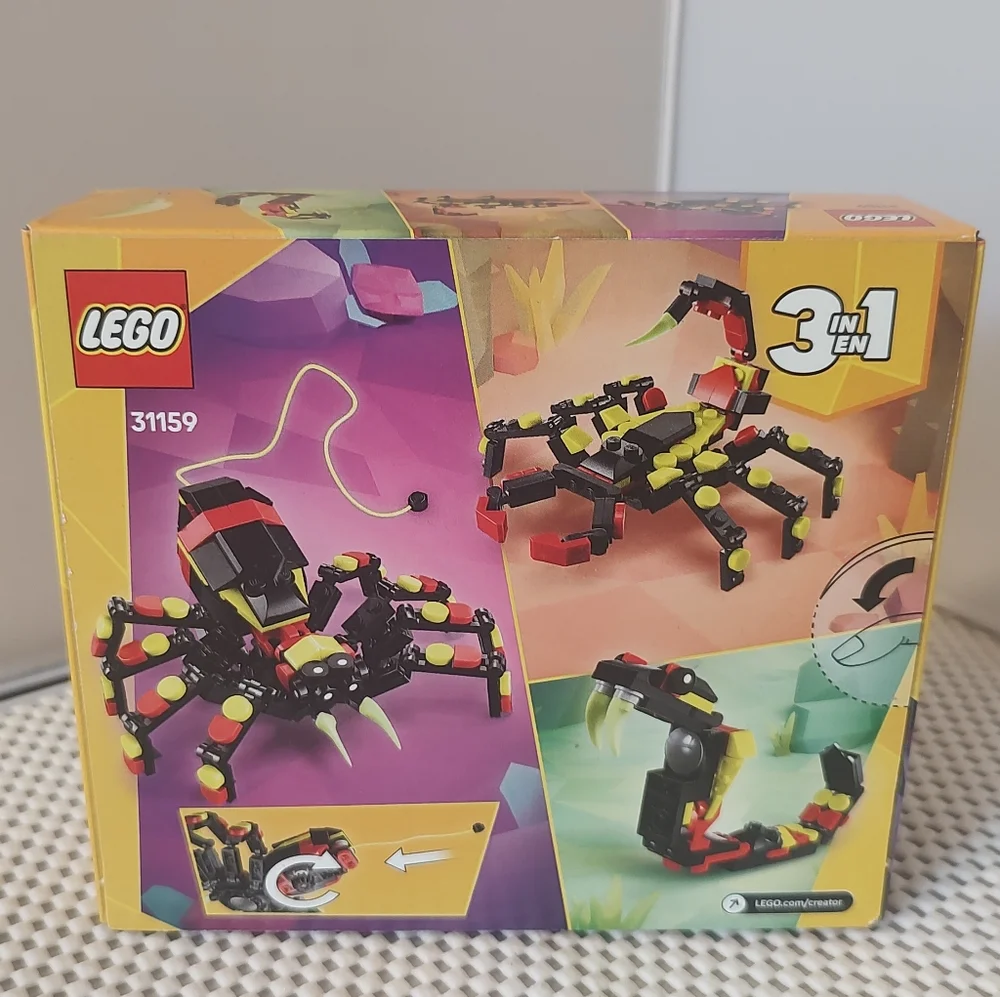 Lego 31159 Surprising Spider Creator 3-in-1
